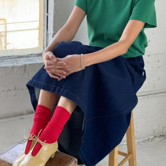 Le Bon Shoppe Long Farm Girl Skirt - Picture 2 of 3